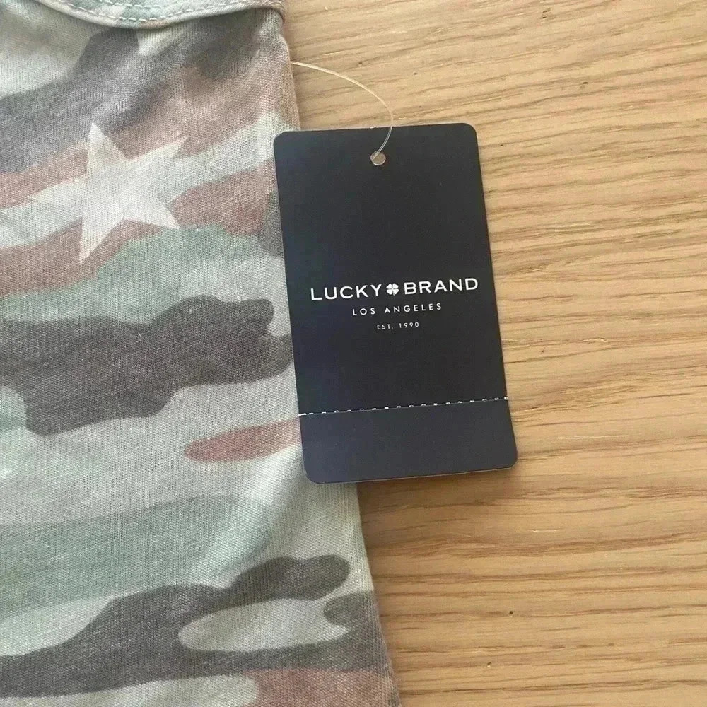 🆕Lucky🍀Brand Camo Muscle Tank Top🆕 - Picture 8 of 9